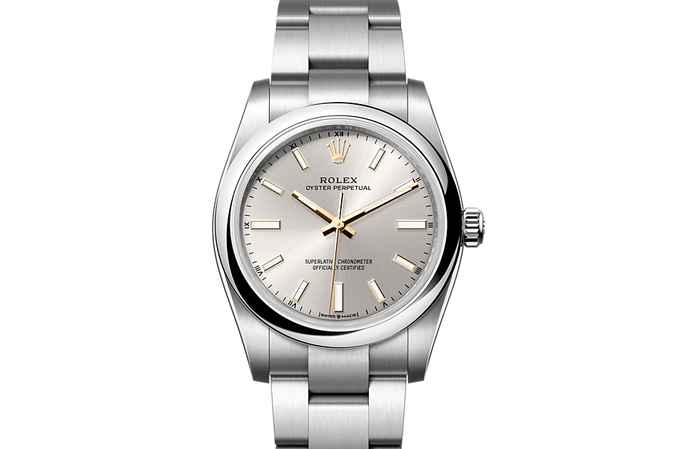 Rolex Oyster Perpetual in Oystersteel, m1242000001 Touch of Gold