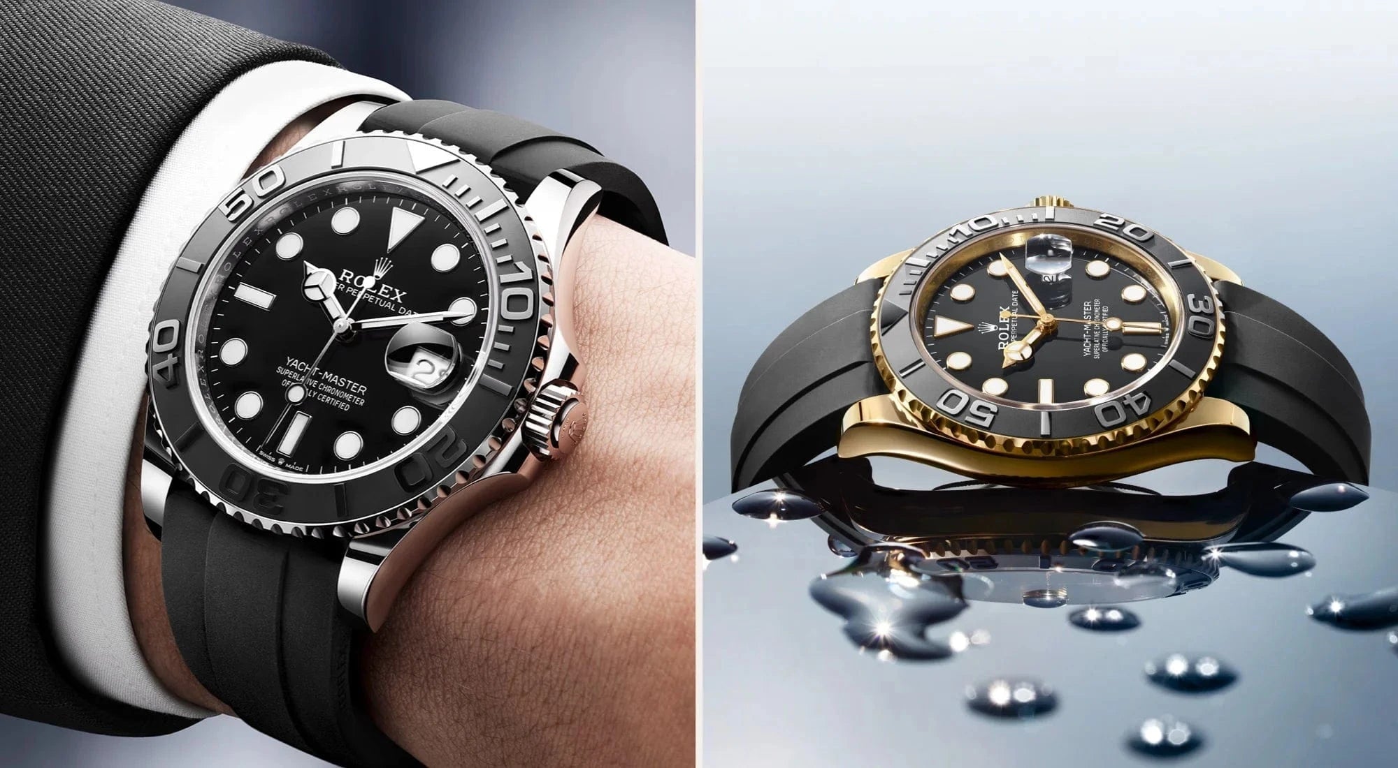 rolex yacht-master watches - touch of gold