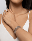 Birks Unclassified Birk Muse Pattern Cuff Bracelet