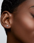 Birks Jewellery - Earrings - Stud Birks 18K White Gold Snowflake 0.92ctw Diamond Stud Earrings