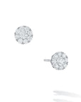 Birks Jewellery - Earrings - Stud Birks 18K White Gold Snowflake 0.92ctw Diamond Stud Earrings