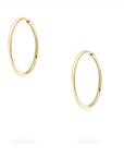 Birks Jewellery - Earrings Birks 18K Yellow Gold Hoop Earrings 29 MM
