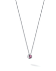 Birks Unclassified Birks Bee Chic Pink Tourmaline Silver Necklace