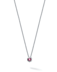 Birks Unclassified Birks Bee Chic Pink Tourmaline Silver Necklace