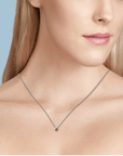 Birks Unclassified Birks Bee Chic Rhodolite Silver Necklace