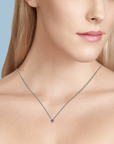 Birks Unclassified Birks Bee Chic Ruby Silver Necklace