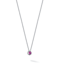 Birks Unclassified Birks Bee Chic Ruby Silver Necklace