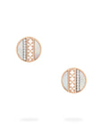 Birks Jewellery - Earrings - Stud Birks Dare to Dream 18k Rose Gold Mother-of-Pearl and Diamond Circle Earrings