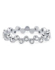 Birks Jewellery - Band - Diamond Birks Iconic 18K White Gold Stackable Diamond Splash Ring