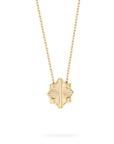 Birks Jewellery - Necklace Birks Muse Guilloche Yellow Gold Pendant Necklace