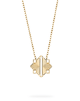 Birks Jewellery - Necklace Birks Muse Guilloche Yellow Gold Pendant Necklace