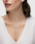 Birks Unclassified Birks Pebble Sterling Silver Pendant Necklace