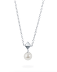 Birks Jewellery - Necklace Birks Rock and Pearl Freshwater Pearl and Stud Drop Pendant