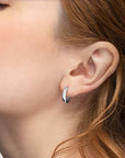 Birks Jewellery - Earrings - Hoop Birks Sterling 15mm Muse Hoops