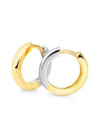 Breuning Jewellery - Earrings - Hoop Breuning 14K Two Tone Huggie Hoops