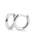 Breuning Jewellery - Earrings - Hoop Breuning 14K Wide Gold Narrow 10mm Huggie Hoops