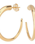Carla Corp Jewellery - Earrings - Hoop Carla 14K Yellow Gold Tapered Hoops