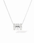 dinh van Jewellery - Necklace dinh van 18K White Gold Small Pulse Diamond Pendant Necklace