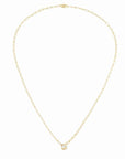 dinh van Jewellery - Necklace dinh van 18K Yellow Gold Large Le Cube Diamond Necklace