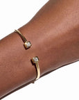 dinh van Jewellery - Bracelet dinh van 18K Yellow Gold Large Le Cube Dimaond Flex Bracelet