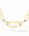 dinh van Jewellery - Necklace dinh van 18K Yellow Gold Large Maillon Necklace