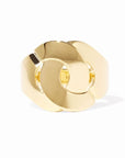 dinh van Jewellery - Rings dinh van 18K Yellow Gold Large Menottes Ring Size 7