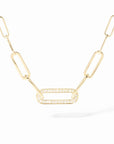 dinh van Jewellery - Necklace dinh van 18K Yellow Gold Maillon Small Diamond Necklace