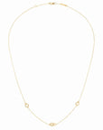 dinh van Jewellery - Necklace dinh van 18K Yellow Gold Menottes Three Station Necklace