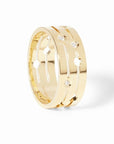dinh van Jewellery - Rings dinh van 18K Yellow Gold Pulse Medium Diamond Ring Size 8