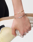 dinh van Jewellery - Bracelet dinh van 18K Yellow Gold Serrure Jonc 16cm Diamond Bracelet