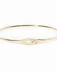 dinh van Jewellery - Bracelet dinh van 18K Yellow Gold Serrure Jonc 16cm Diamond Bracelet