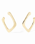 dinh van Jewellery - Earrings - Hoop dinh van 18K Yellow Gold Small Impression Hoops