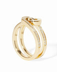 dinh van Jewellery - Rings dinh van 18K Yellow Gold Small Maillon Star Diamond Ring Size 7