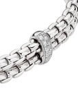 Fope Jewellery - Bracelet Fope 18K White Gold Eka Diamond Double Flex It Bracelet