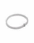 Fope Jewellery - Bracelet Fope 18K White Gold Eka Diamond Double Flex It Bracelet