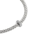 Fope Jewellery - Bracelet Fope 18K White Gold FlexIt Diamond Bracelet Size Medium