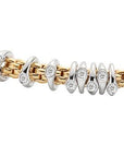 Fope Jewellery - Bracelet Fope 18K Yellow Gold Diamond Prima Flex it Bracelet Size Medium