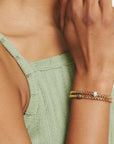 Fope Jewellery - Bracelet Fope 18K Yellow Gold Eka Diamond Flex It Bracelet