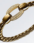 Fope Jewellery - Bracelet Fope 18K Yellow Gold Eka Diamond Pavé Cinch Bracelet