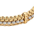 Fope Jewellery - Bracelet Fope 18K Yellow Gold Panorama Bracelet with Diamonds