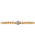 Fope Jewellery - Bracelet FOPE Eka 18k White Gold Flex'it Bracelet with Diamond Pave
