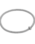 Fope Jewellery - Bracelet FOPE Prima 18k White Gold Flex'it Bracelet with White Diamond