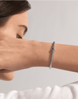 Fope Jewellery - Bracelet FOPE Prima 18k White Gold Flex'it Bracelet with White Diamond