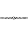 Fope Jewellery - Bracelet FOPE Solo 18k White Gold Flex'it Bracelet with White Diamond