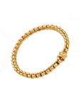Fope Jewellery - Bracelet FOPE Yellow Gold Eka Flex'it Bracelet with a Diamond