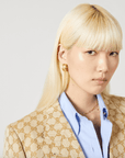 Gucci Jewellery - Earrings - Drop GUCCI 18K YELLOW GOLD LINK TO LOVE HOOP EARRINGS