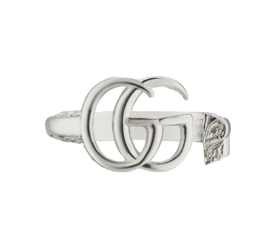 Gucci Silver GG Marmont Key Style Ring Size 7 Touch of Gold Fine Jewellery An Official Rolex Retailer