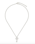 Gucci Jewellery - Necklace Gucci Silver Marmont GG Key Necklace 16"