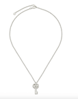 Gucci Jewellery - Necklace Gucci Silver Marmont GG Key Necklace 16"
