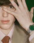 Gucci Watch GUCCI Steel G-Timeless Automatic Malachite Bee Dial 38mm Watch